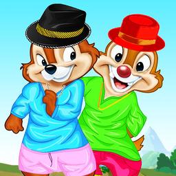 Chip n Dale Dressup